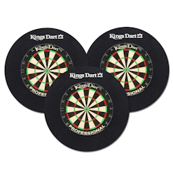 Kings Dart Dart-Set "Dartscheiben mit Auffangfeld" Image