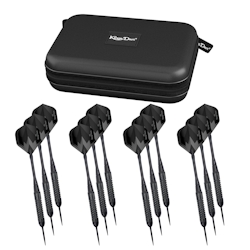 Kings Dart Steeldart-Set "Black Star", 12 Pfeile Image