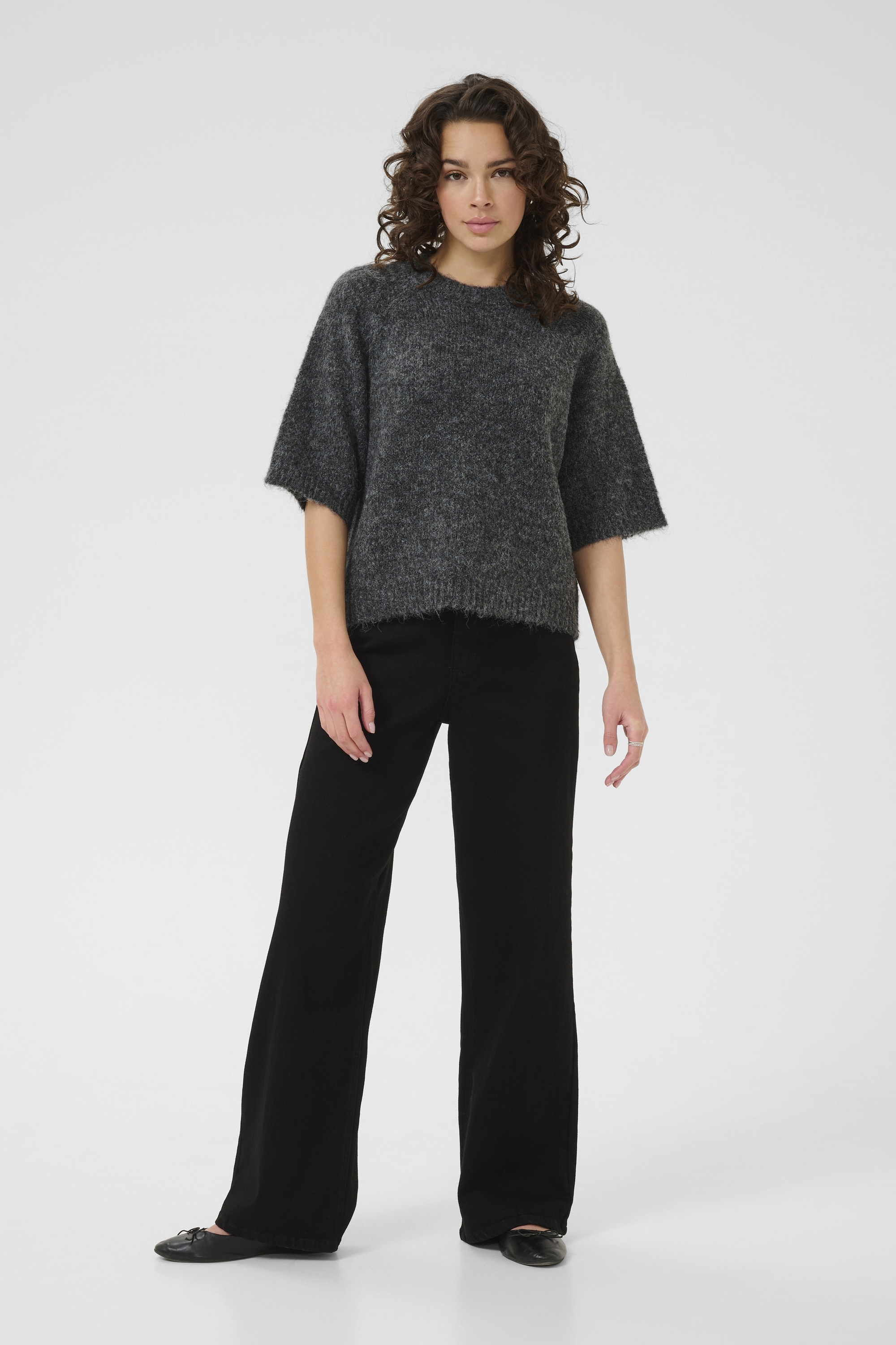 Strickpullover KAemilie Loose fit dark grey Image