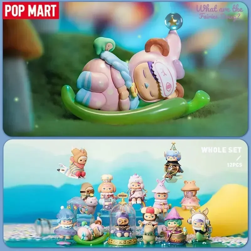 POP MART Pucky Was sind die Feen tun Blind Box Guess Bag Mystery Box Spielzeug Puppe Niedliche Anime Figur Desktop Ornamente Geschenk