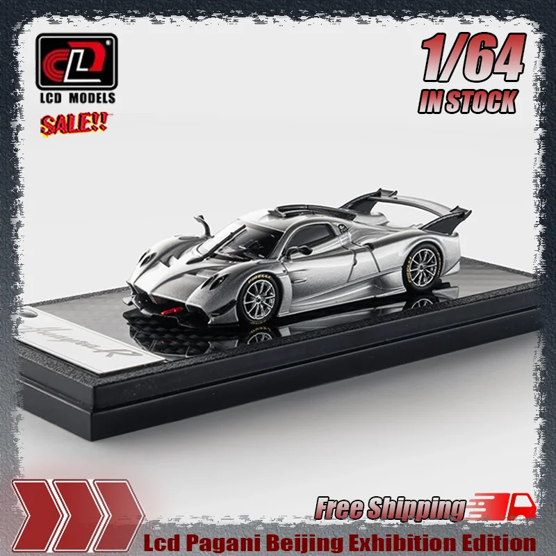 Neu Auf Lager Lcd 1:64 Pagani Supercar Beijing Exhibition Edition Simulation Legierung Miniatur Druckguss Auto Modell Individuelles Spielzeug Geschenke Image