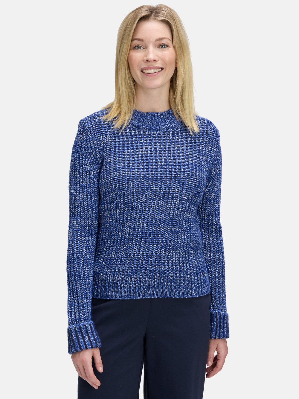 Betty & Co Strickpullover Damen blau, 36 Image