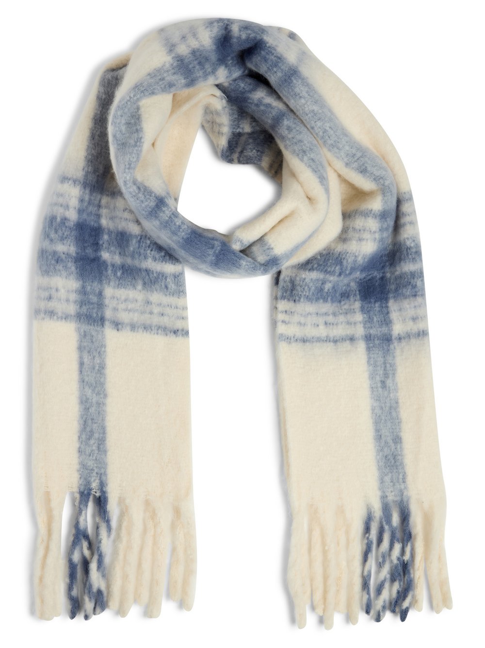 Vila Fransenschal Damen ecru, ONE SIZE Image