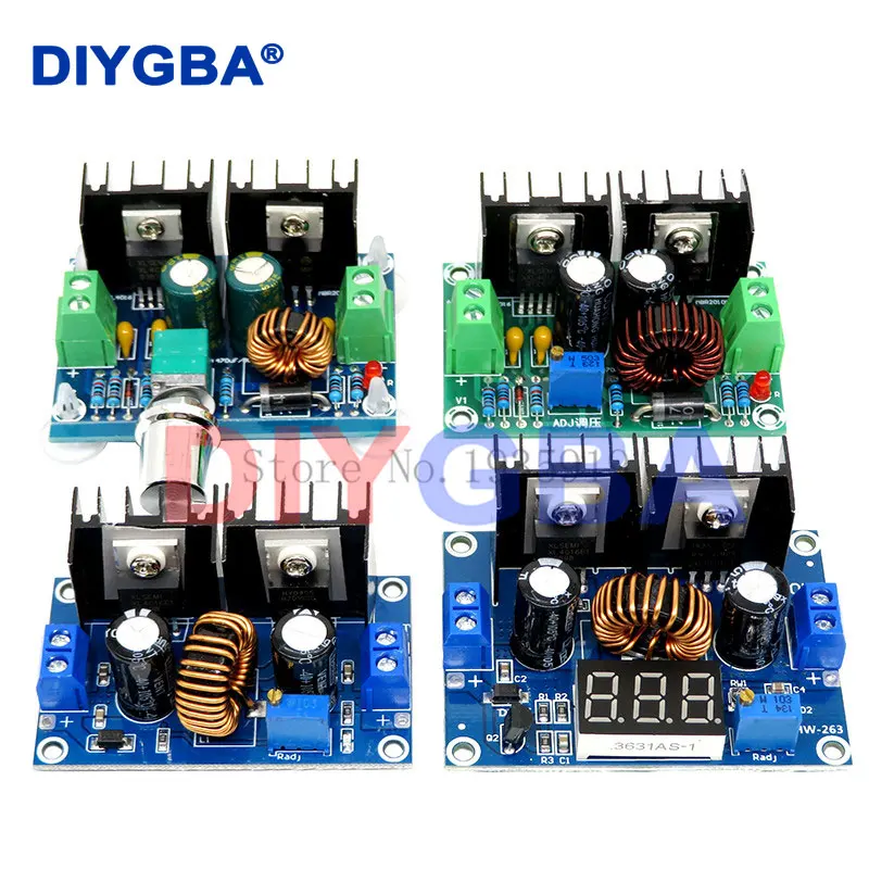 XH-M401 xl4016e1 Spannungs regler digital pwm einstellbar DC-DC Step-Down-Buck-Wandler Strom versorgungs modul Buck-Modul 4-40v 8a Image