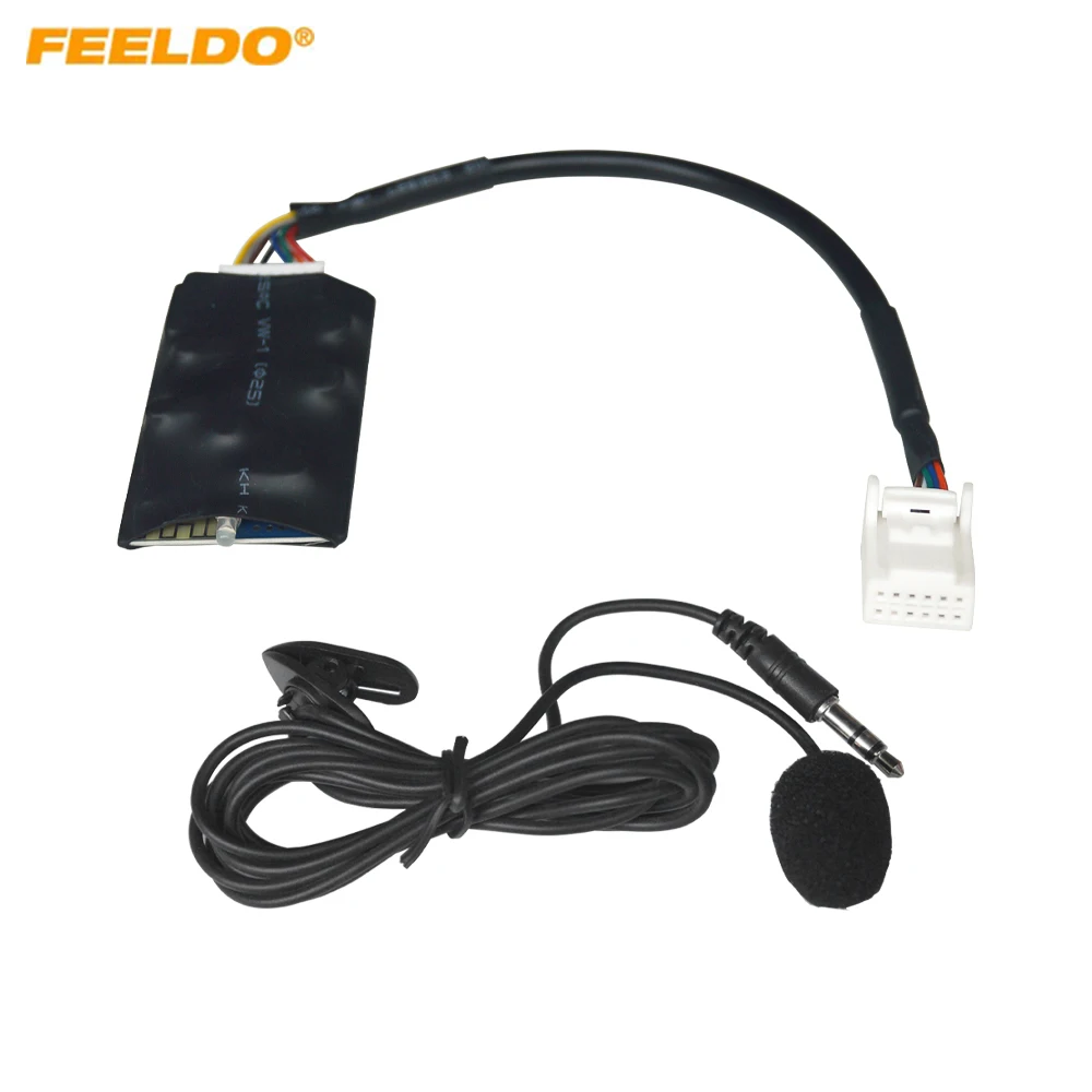 Car Audio Radio Adapter Bluetooth Aux Kabel mit Mikrofon Freisprecheinrichtung für Toyota Reiz/Camry/Highlander/Corolla Image