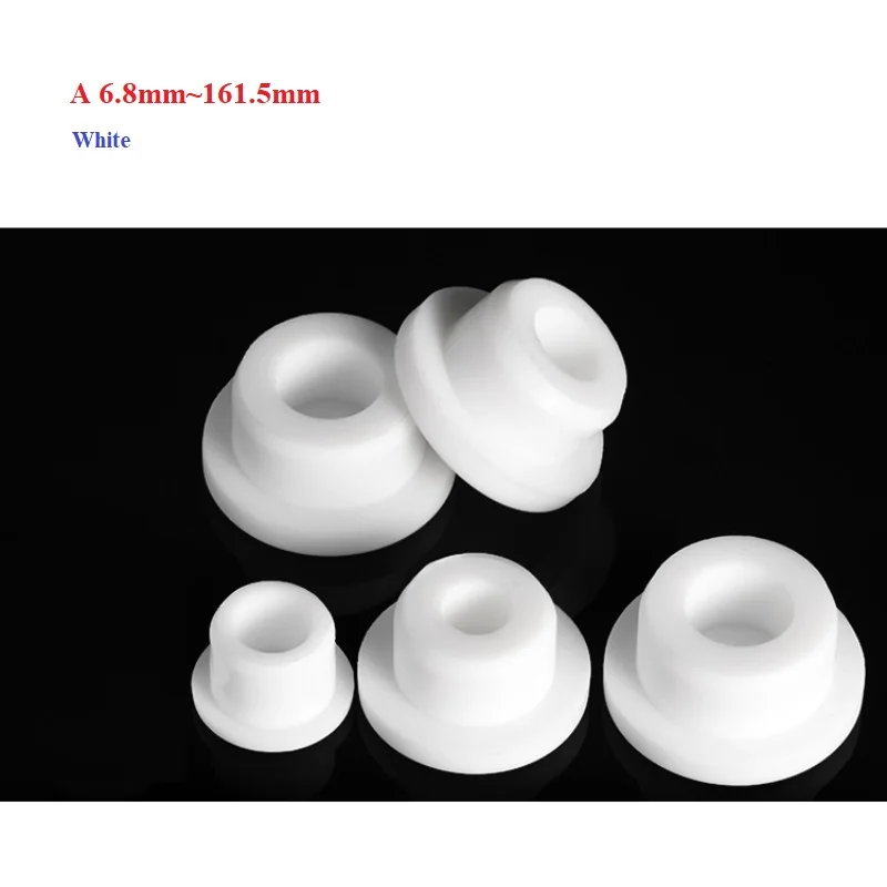 Tappi per Fori Neri/Bianchi da 6.8-161.5mm, Tappi Ciechi Cavi, Tappi Antipolvere, Inserti per Tubi, Tappi a T