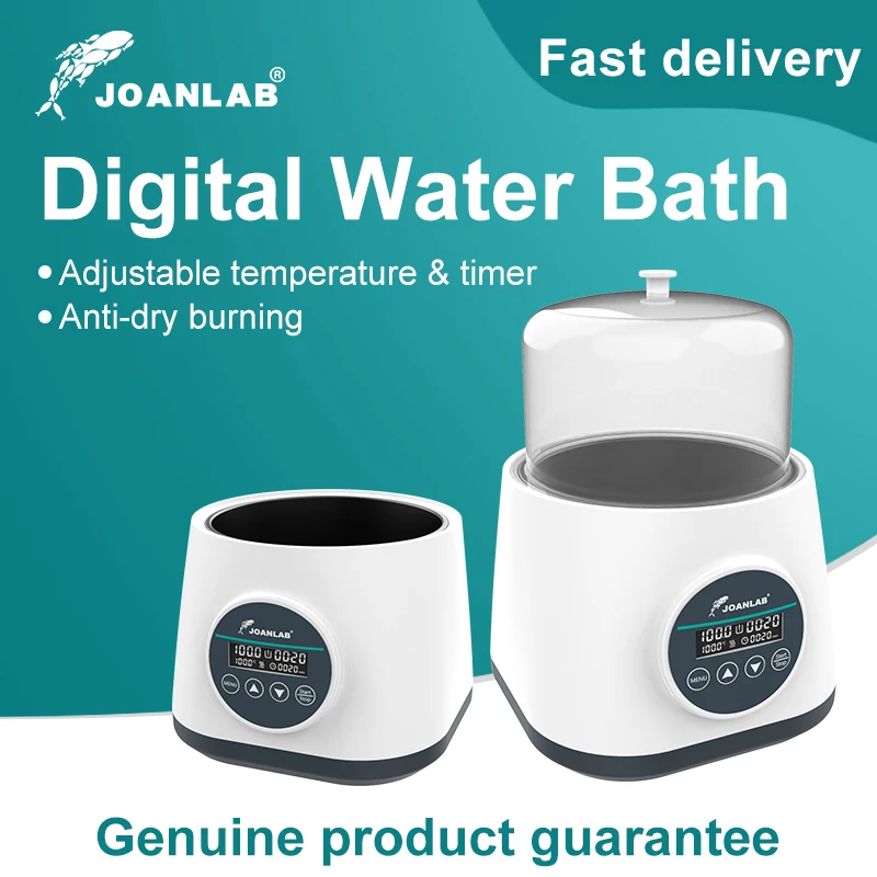 JOANLAB Wasserbad, Labor, konstante Temperatur, Digitalanzeige, Heizung, Thermostat, Tank, Anti-Trockenbrennung ℃ 2L 110/220V Image