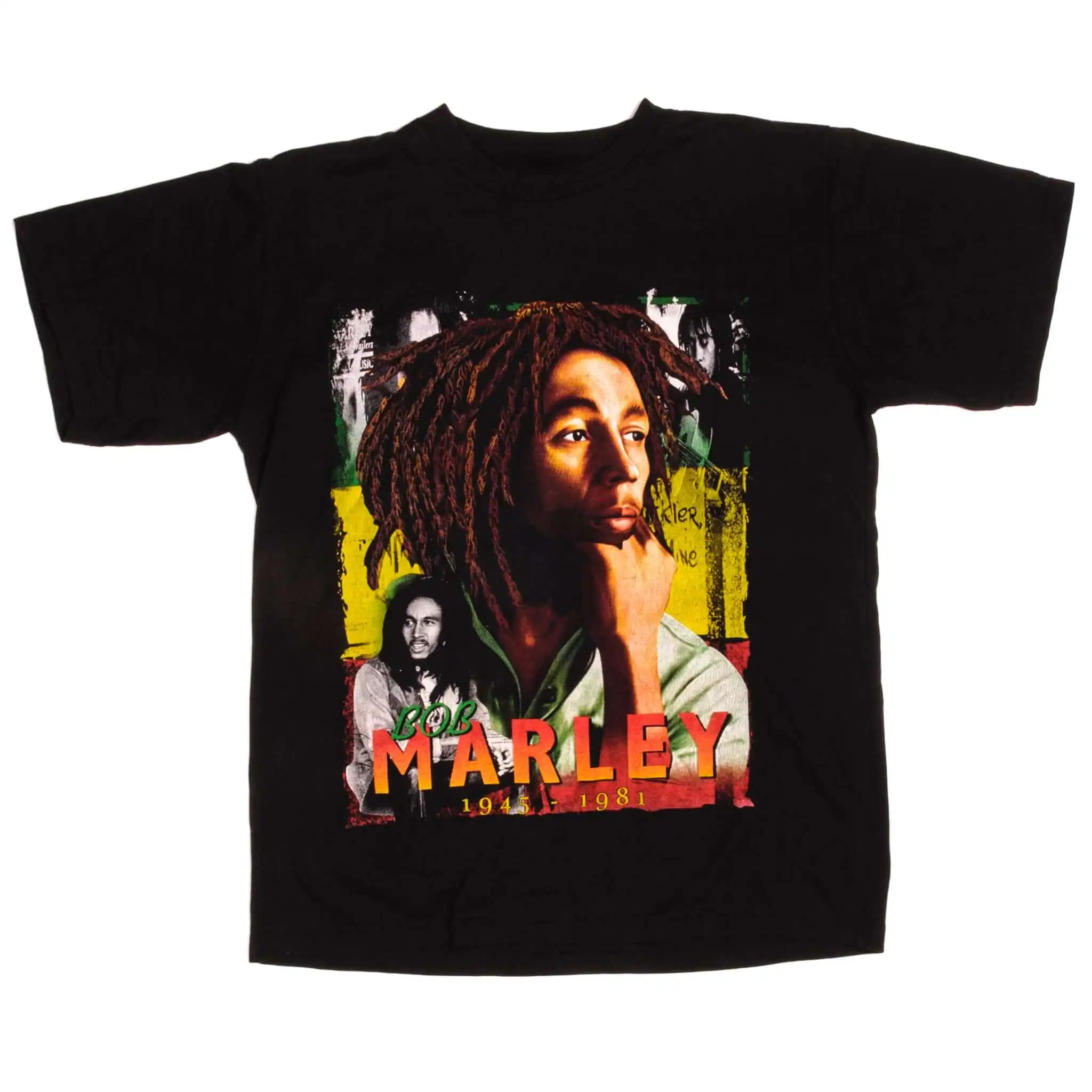 Vintage Bob Marley T-shirt 90er Jahre Männer Kleidung Übergroße Y2k Kurzarm O Hals Grafik Bequeme Männliche Kleidung Lässige Baumwolle Tops