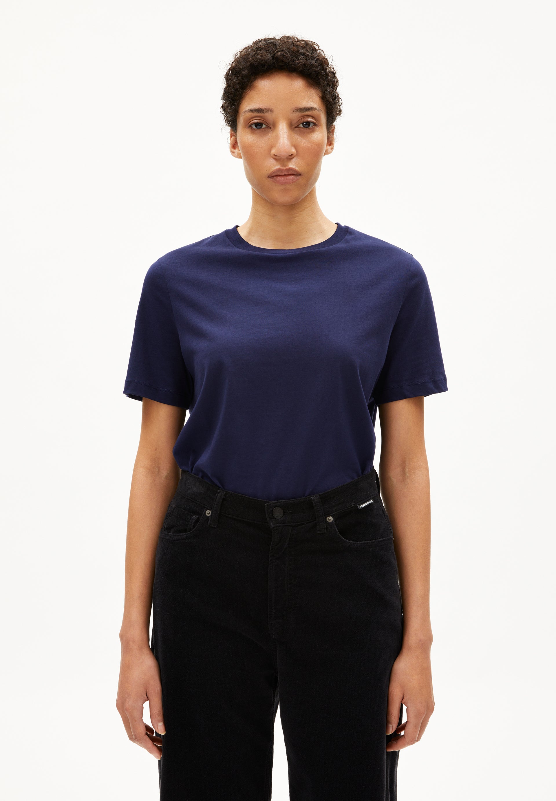 LUALAA | T-Shirt aus Bio-Baumwolle - blau (M) Image