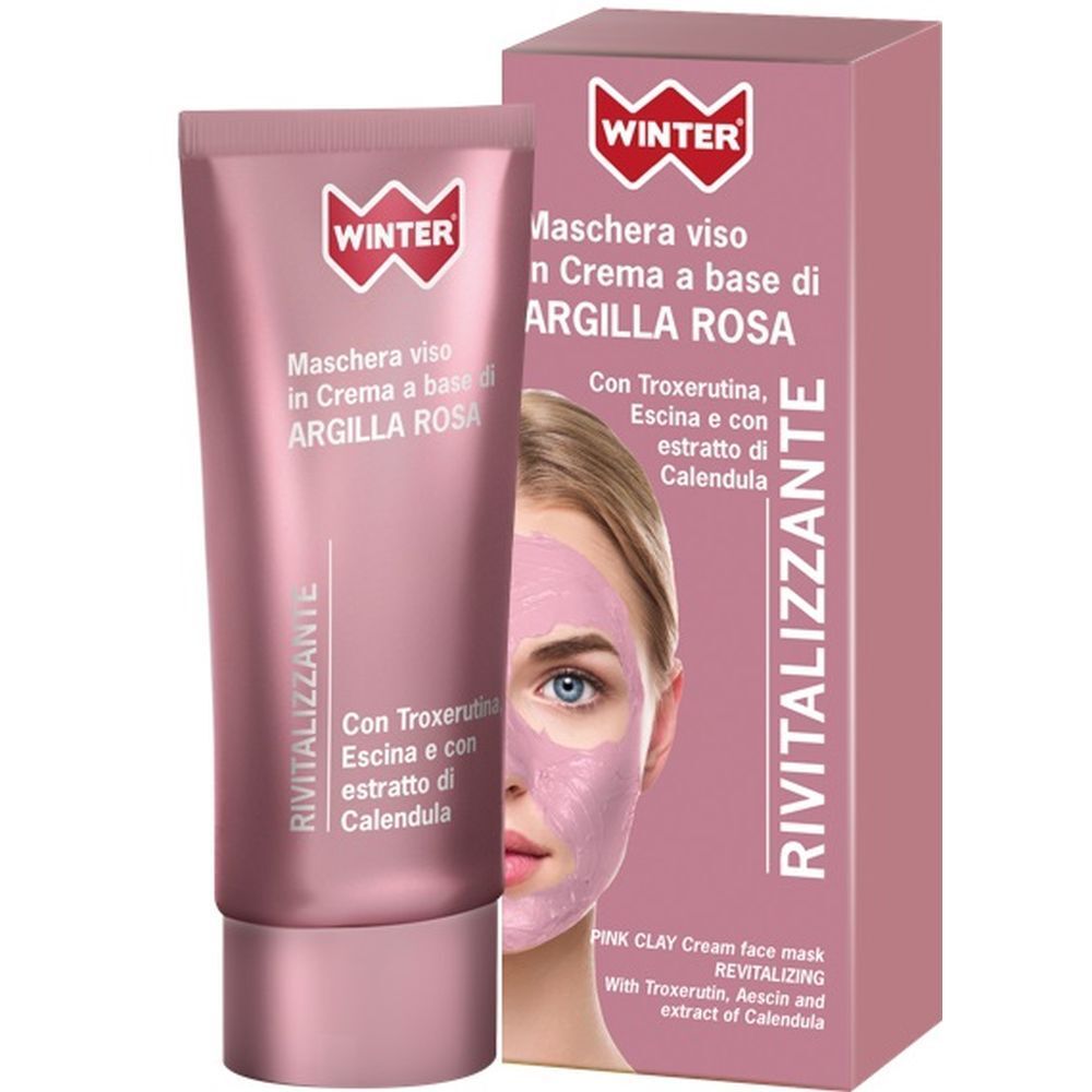 Winter Argilla Rosa Rivitalizzante Maschera Viso 50 ml viso