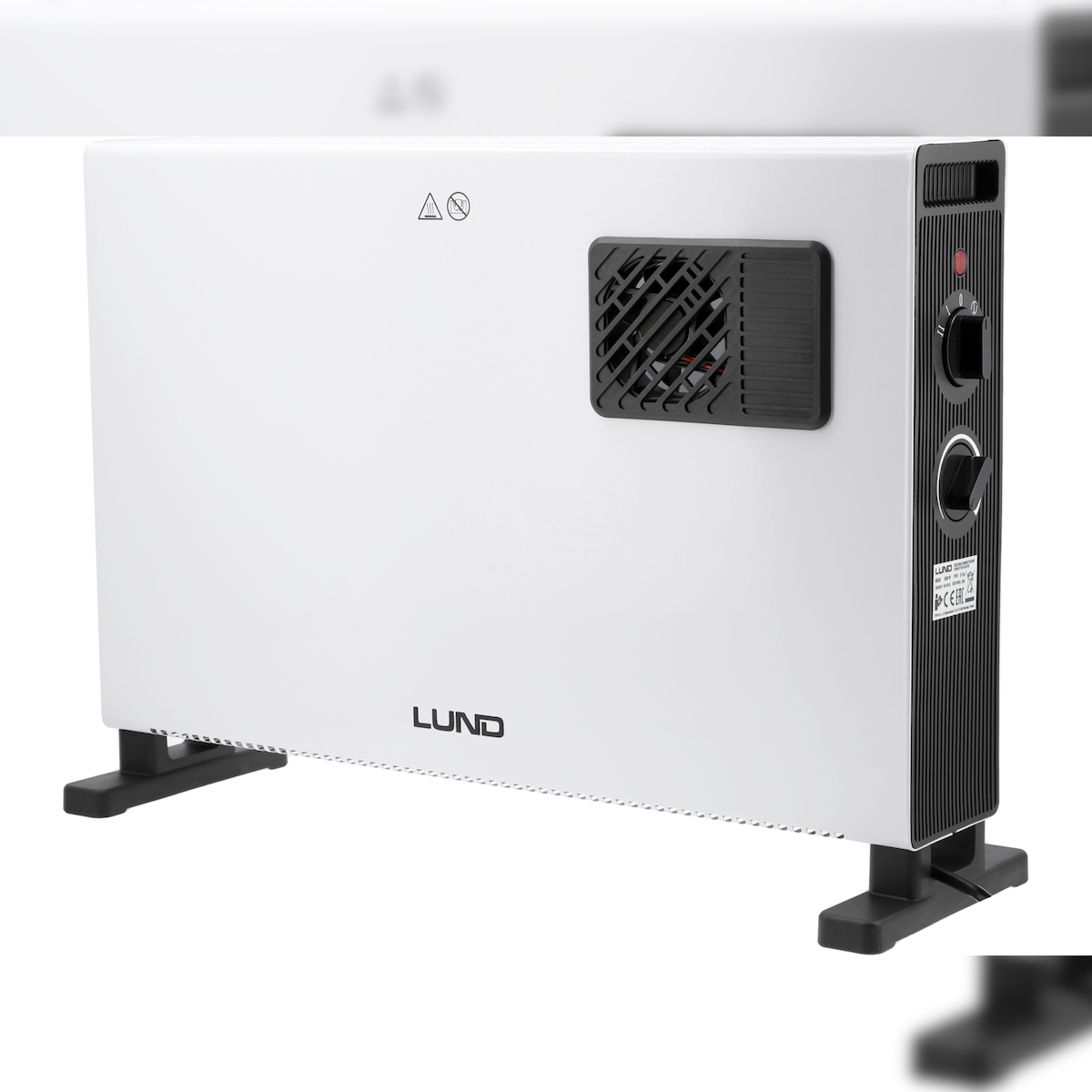 Konvektor, Heizung 2000W 3 Stufen mit Thermostat Image