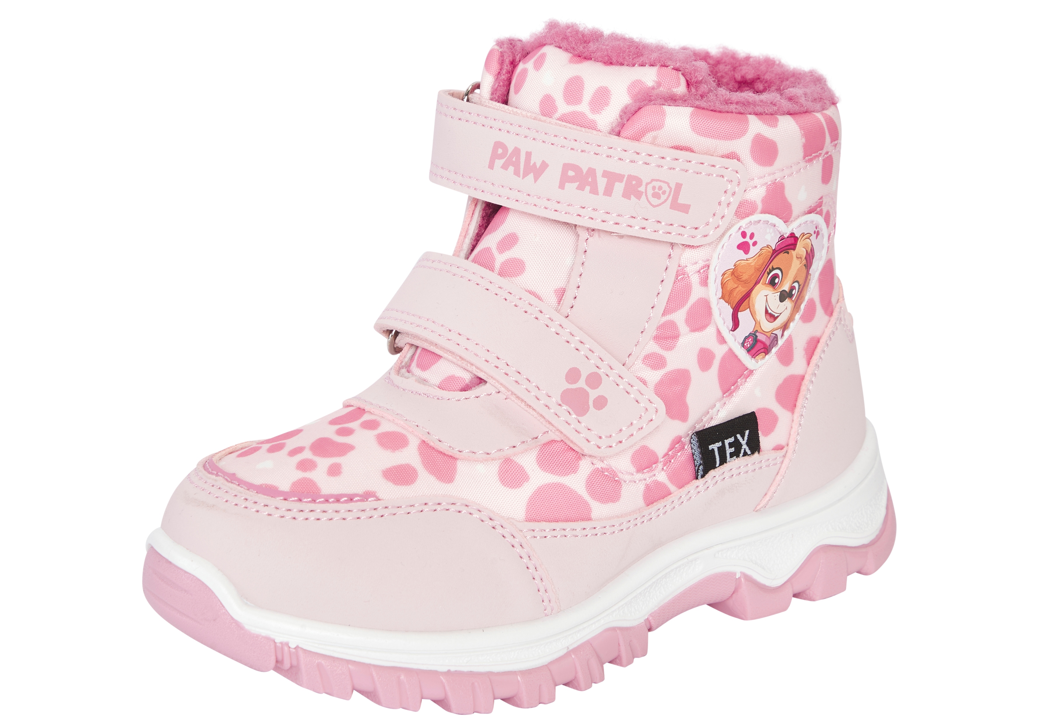 Winterboots DISNEY "PAW PATROL", Jungen, Gr. 31, pink, Synthetik, Textil, Schuhe Winterboots, Winterschuhe, Winterstiefel, Snowboots, wasserdicht & gefüttert