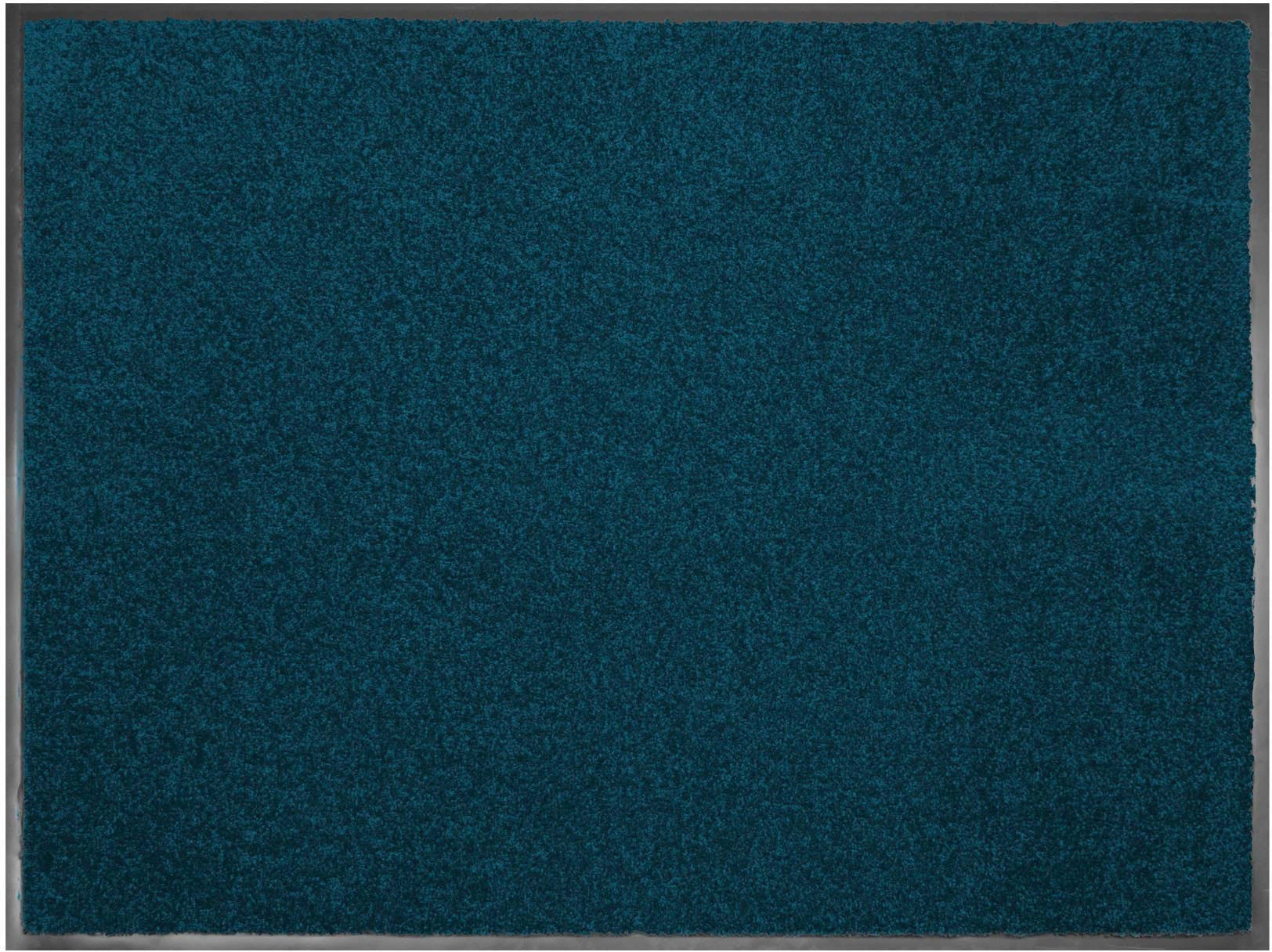 Fußmatte "CLEAN, Made in Belgium", blau, B:60cm H:8,5mm L:90cm, Polyamid, PRIMAFLOR-IDEEN IN TEXTIL, Teppiche, Schmutzfangläufer, Schmutzfangmatte, große Farbauswahl, waschbar Image