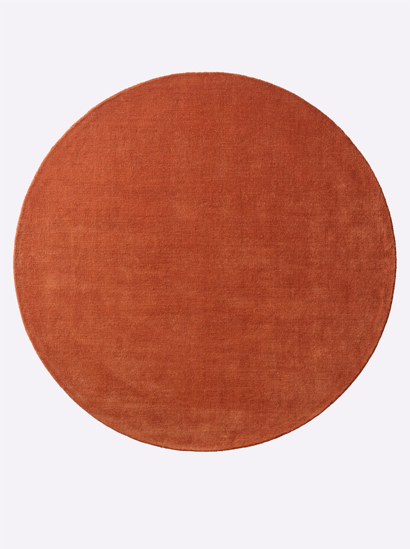 Teppich HEINE HOME Gr. 9, orange (terracotta), B:200cm H:15mm L:200cm, Wolle, Teppiche Image