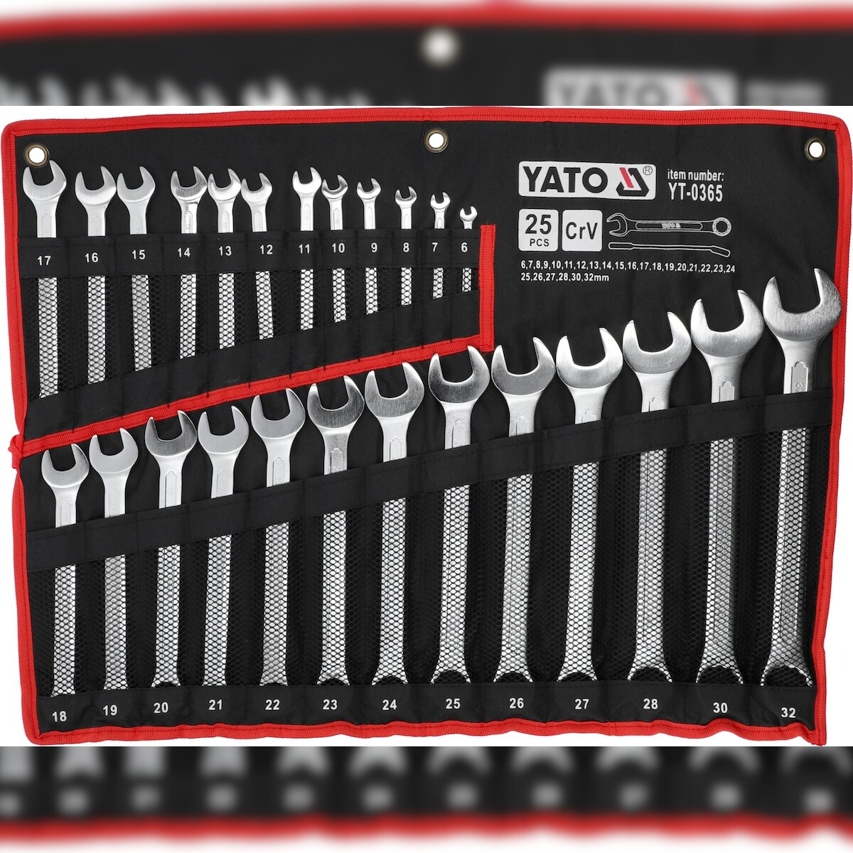 TRIZERATOP Maulringschlüssel-Satz 6-32mm 25-teilig Image