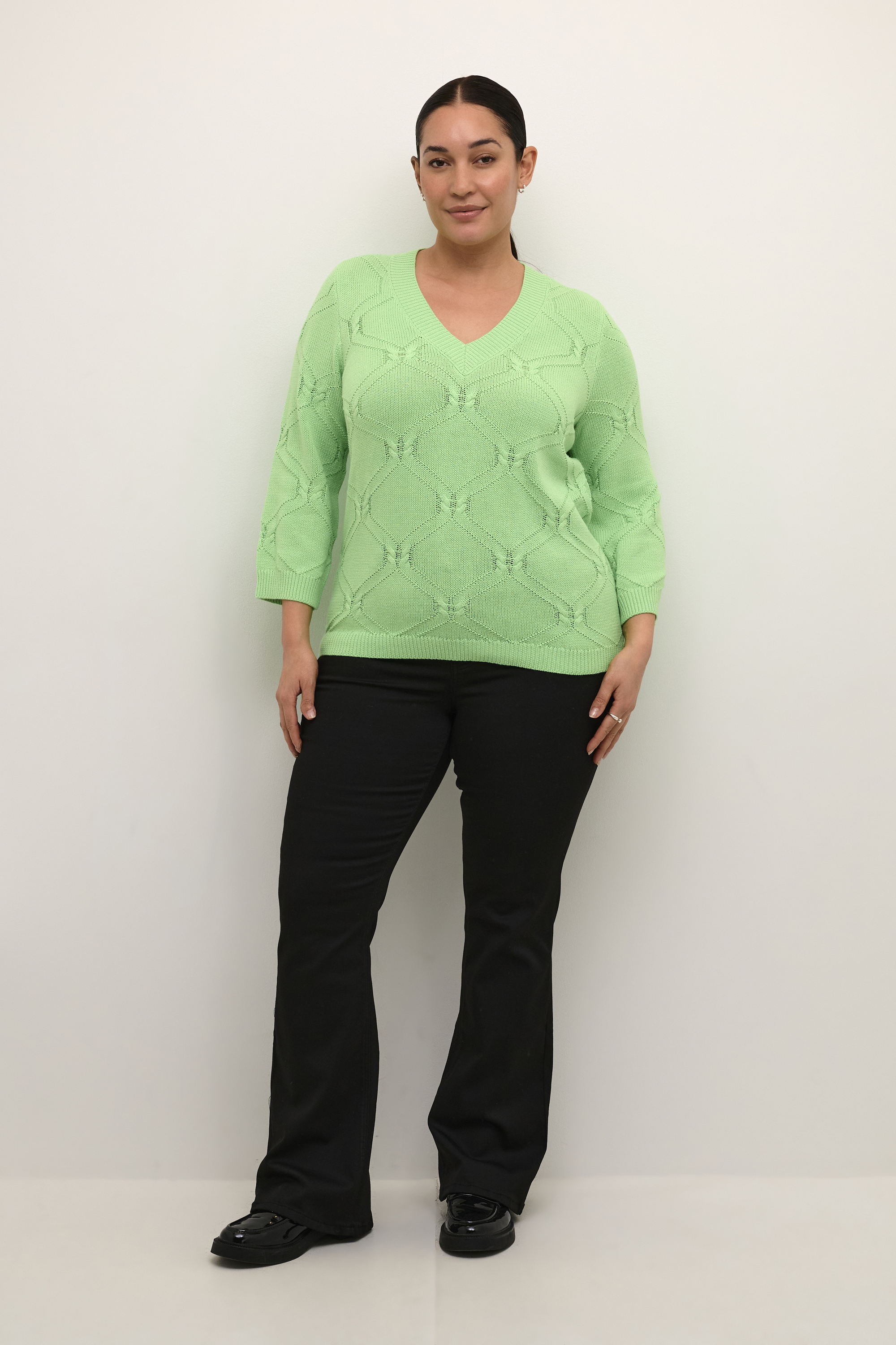 Strickpullover Loose fit light green Image
