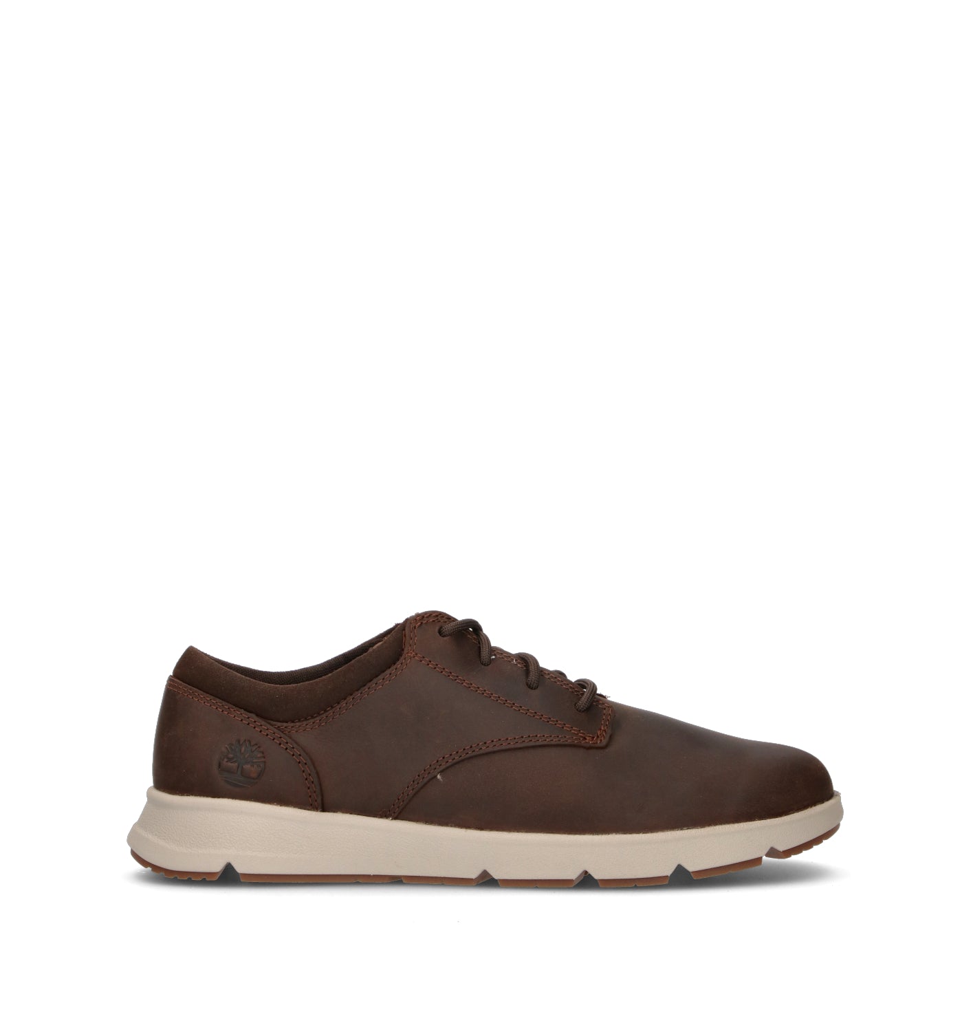 TIMBERLAND Stringata uomo marrone in pelle