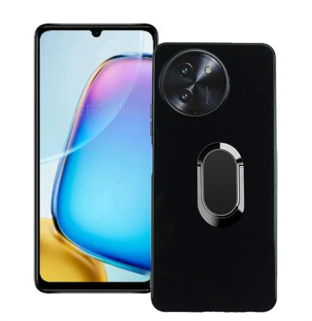 Pour Doogee Note 59 Pro Pro + Plus 5G Note59 Note59Pro support de bague arrière coque de téléphone Smartphone TPU couverture en Silicone souple