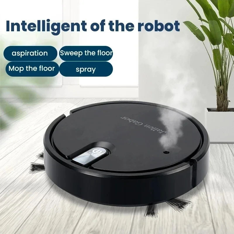 2025 nouveau Robot de balayage intelligent sans fil 5 en 1, multifonctionnel, Ultra silencieux, nettoyage et humidification sous vide, appareil ménager