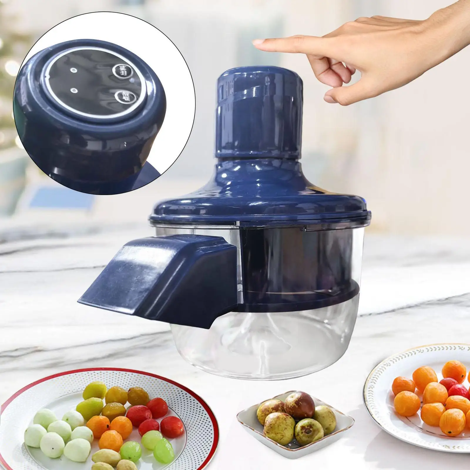 Grape Peeling Machine Accessory Home Kitchen Peeler for Tomato Grapes Cherry,Multipurpose Grape Peeler Easy Clean Kitchen Tool