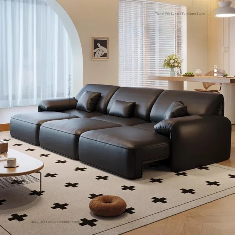 Französisch Luxus Elektrische Versenkbare Wohnzimmer Sofa Nordic Luxus Modulare Sofas Lazy Chaise Lounge Home Möbel Sofa Cama FYSF