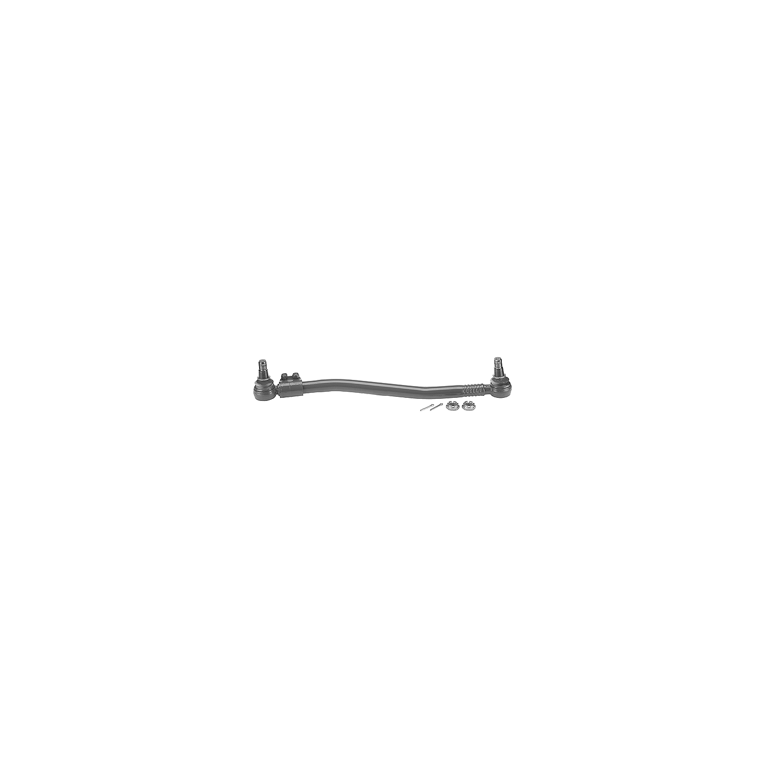 FEBI BILSTEIN Lenkstange ProKit Universal mit Kronenmuttern und Splinten 40mm für VOLVO 1606277 1626493 1588263 11653 Image