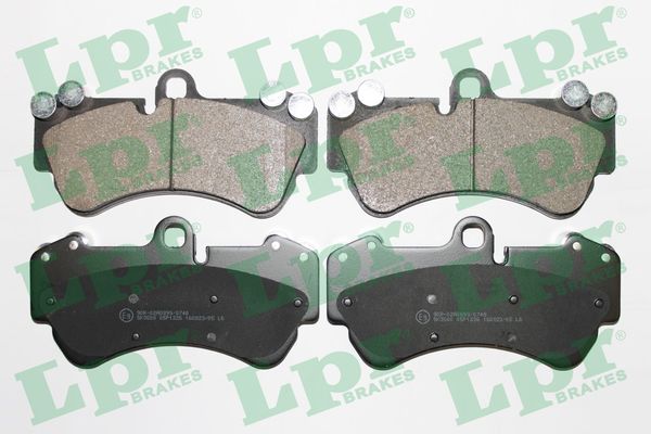 LPR Bremsbelagsatz, Scheibenbremse vorne rechts links für VW AUDI MERCEDES-BENZ PORSCHE 95535193901 7L0698151D 95535193902 05P1226 Image