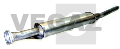 VEGAZ Mittelschalldämpfer für TOYOTA 17430-02180 17430-02200 TS-346 Image