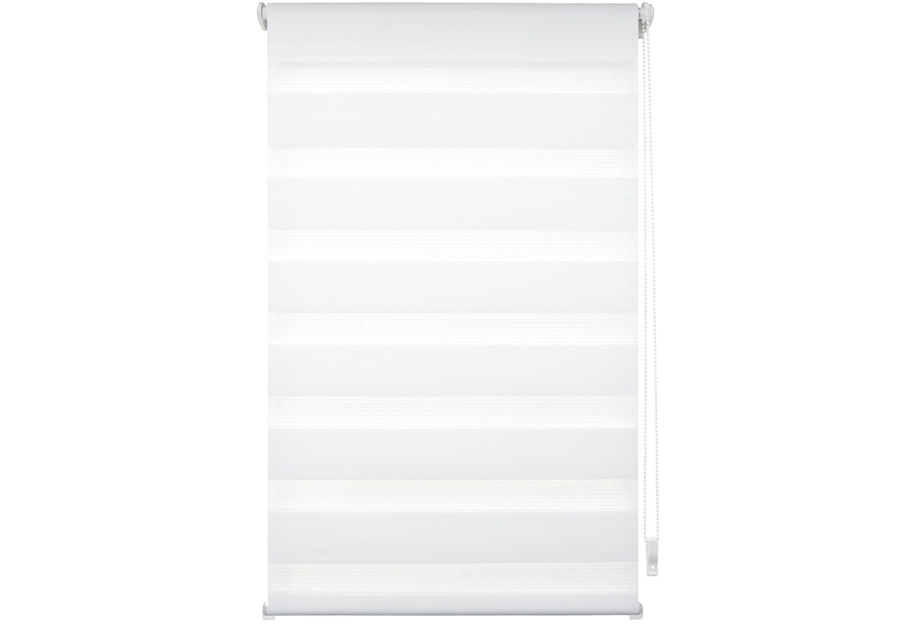 Doppelrollo LIEDECO "Klemmfix-Duo-Rollo" Gr. 4, weiß, B:80cm H:160cm, Polyester, Rollos, 1 Stück Image