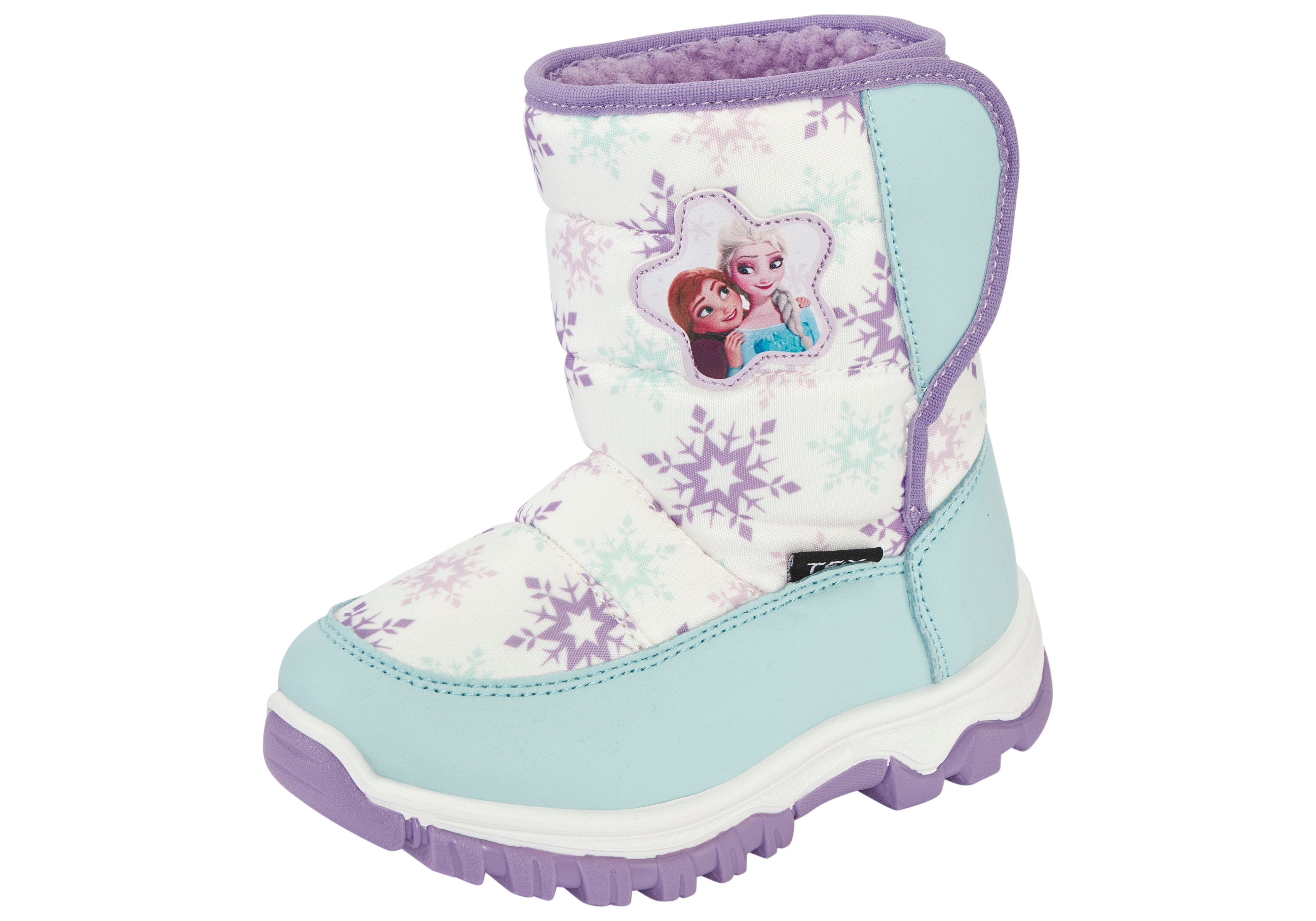 Winterboots DISNEY "FROZEN", Jungen, Gr. 31, lila, Synthetik, Textil, Schuhe Winterboots, Winterschuhe, Winterstiefel, Snowboots, wasserdicht & gefüttert