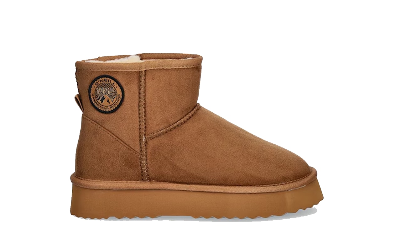 Winterstiefel O'NEILL "BESIANA PLATFORM WOMEN MID", Damen, Gr. 39, chestnut, Synthetik, Schuhe Winterstiefel, Winterschuhe, Winterboots, Snowboots