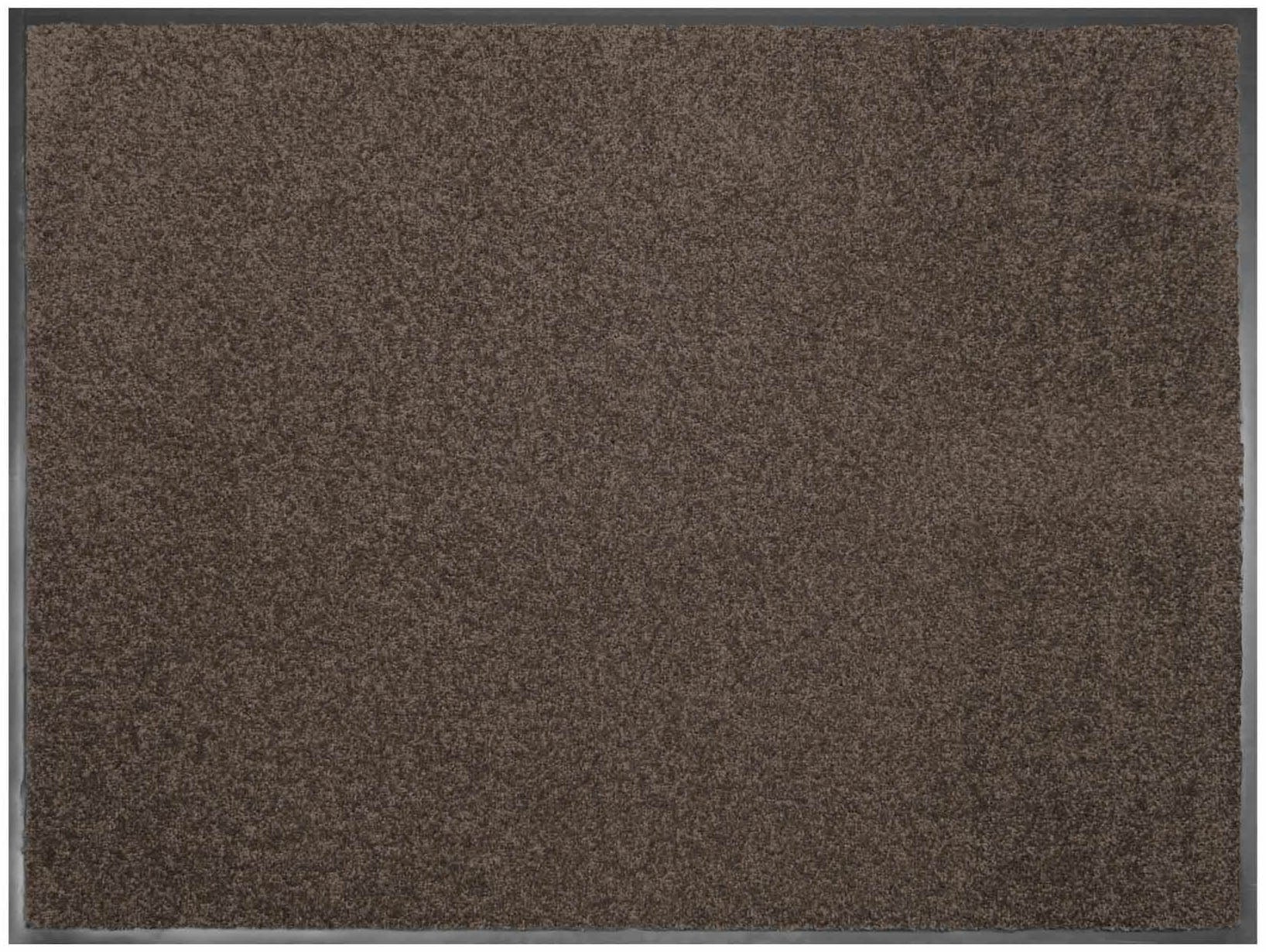 Fußmatte "CLEAN, Made in Belgium", braun, B:90cm H:8,5mm L:120cm, Polyamid, PRIMAFLOR-IDEEN IN TEXTIL, Teppiche, Schmutzfangläufer, Schmutzfangmatte, große Farbauswahl, waschbar Image