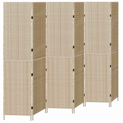 vidaXL Raumteiler Beige 292 x 180 cm Poly-Rattan Image