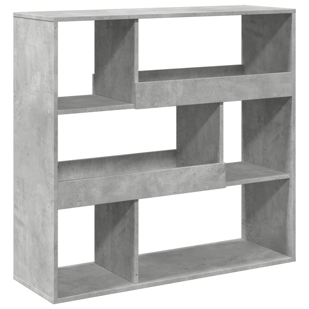 vidaXL Raumteiler Betongrau 100x33x94,5 cm Holzwerkstoff Image