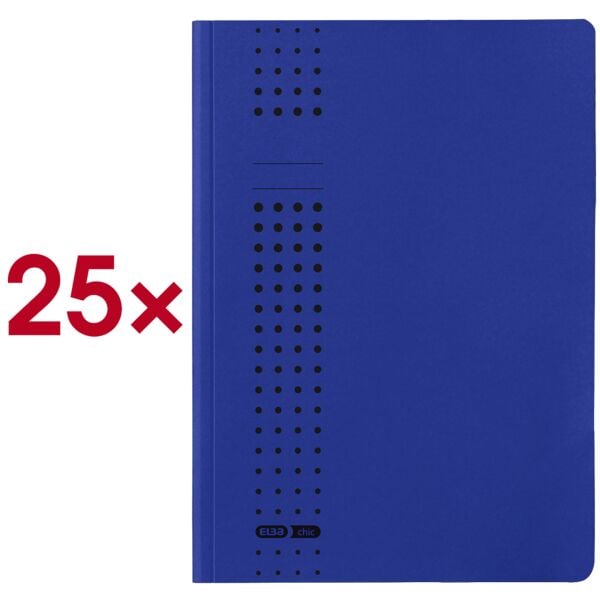 Elba Sammelmappe »chic« A4 25 Stück blau, 24.4x31.8 cm Image