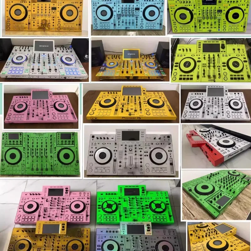 PVC-selbstklebende Folie Pioneerfolie All-in-One-Maschinenfolienerie XDJ-XZ RX3 RX2 RX RR Denon p4 Denon MCX8000 (keine Maschine) Image
