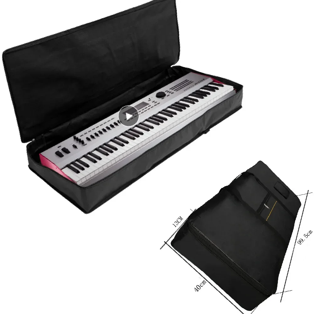 IRIN 76/61 Tasten elektronische Klaviertasche, wasserdichtes Oxford-Tuch, verdickte Handtasche, Tastaturhülle, 61/76 Tasten, Tastaturtasche, Klavierabdeckung Image