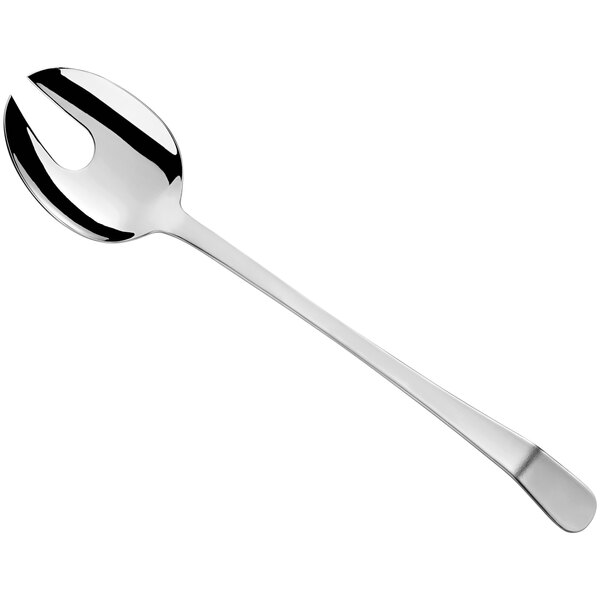APS Germany by World Tableware Banquet 11 1/2" 18/10 Stainless Steel Extra Heavy Weight 2-Prong Salad Fork