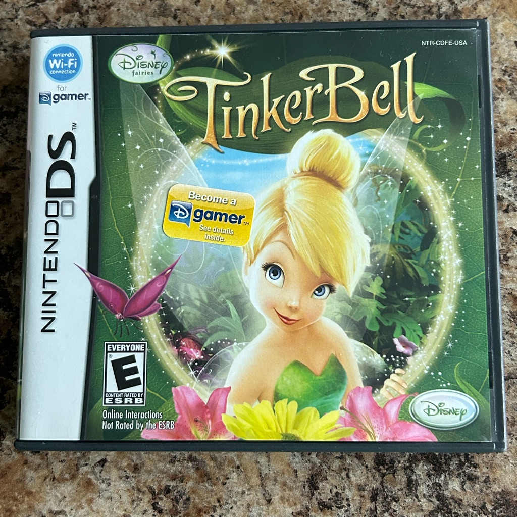 Disney Video Games & Consoles | Disney Tinker Bell Nintendo Ds Game - Green And Yellow | Color: Green/Yellow | Size: Os