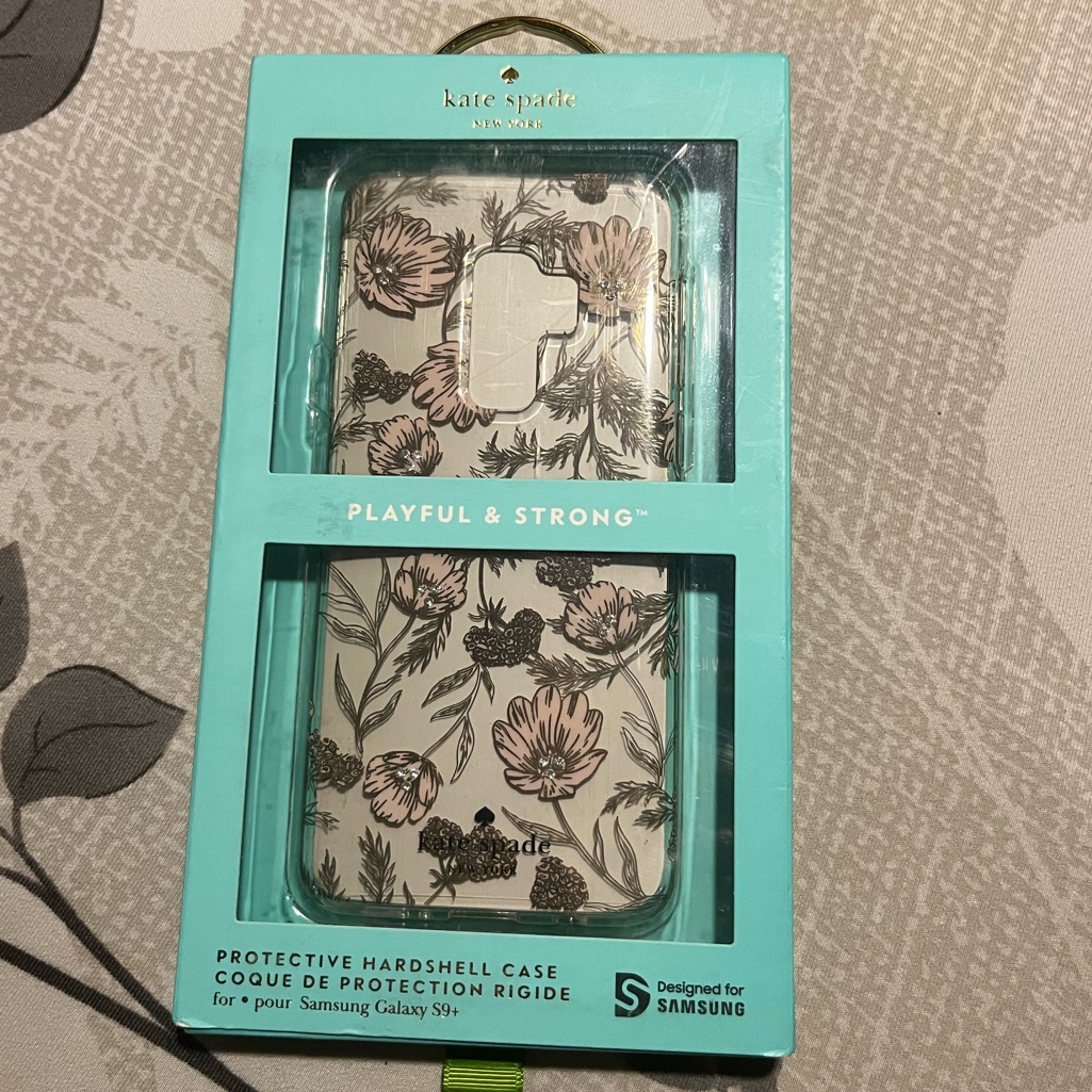 Kate Spade Cell Phones & Accessories | Kate Spade Hardshell Samsung Galaxy S9+ Case | Color: Gold/Pink/Purple/Red | Size: Galaxy S9+