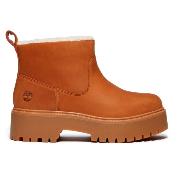 Timberland - Women's Stone Street Mid Warm Lined Boot - Winterschuhe 38,5 | EU 38,5 rot/braun