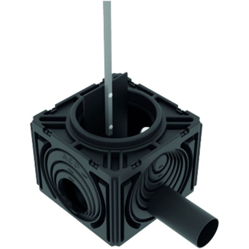 ACO Stormbrixx Blockrigole SD/HD900 Inspektions- und Spülschacht mit integrierter Drossel, DN/OD 160 Image