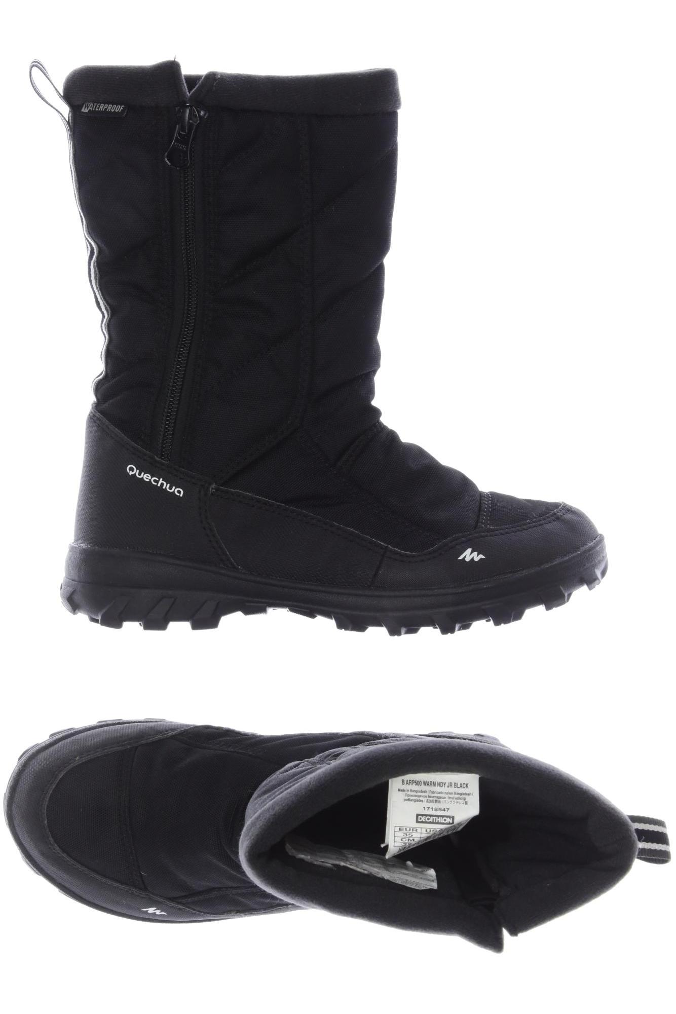 quechua Jungen Kinderschuhe, Gr. 35, schwarz, kein Etikett Image
