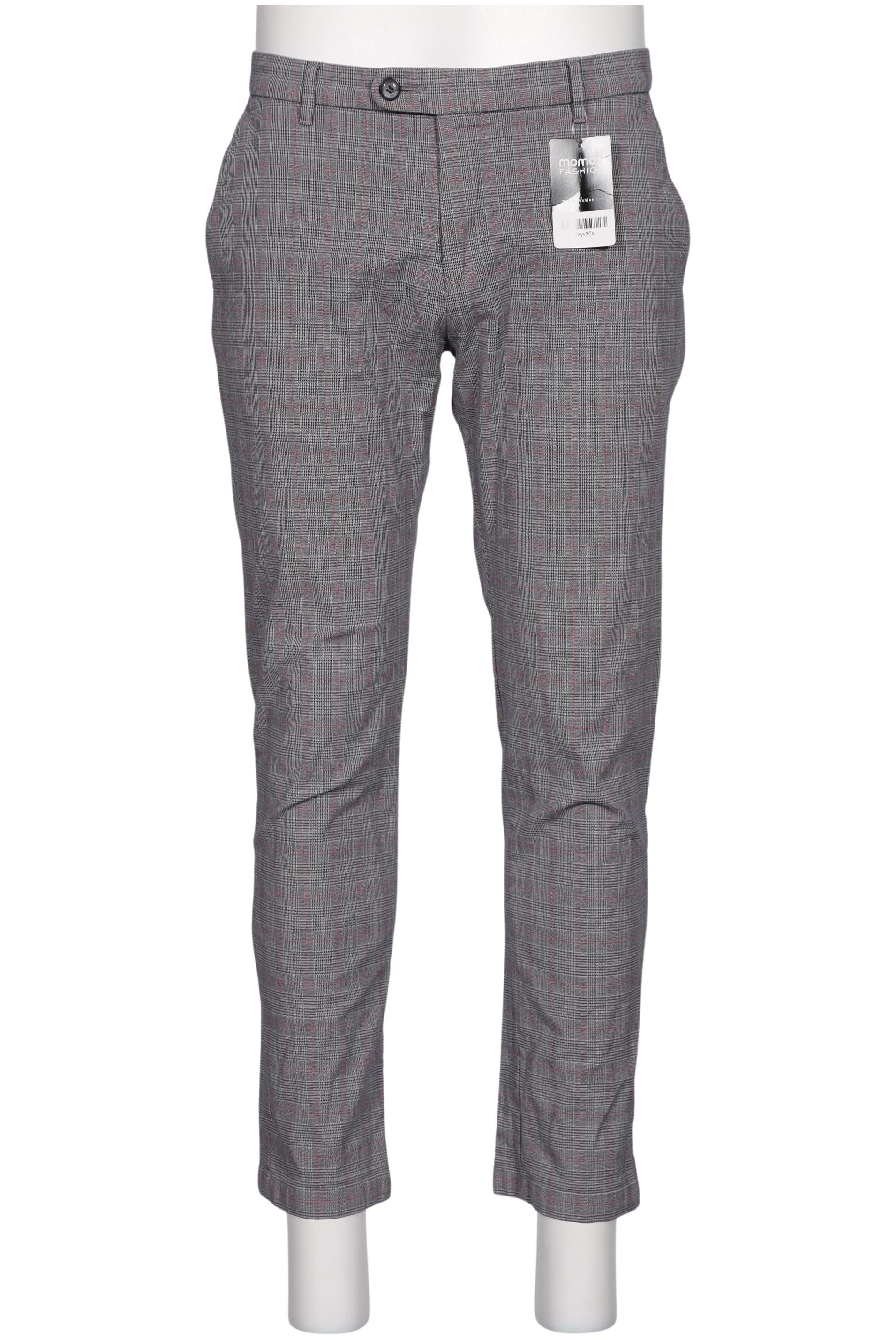 Bugatti Herren Stoffhose, Gr. 35, grau, Elasthan, Baumwolle Image