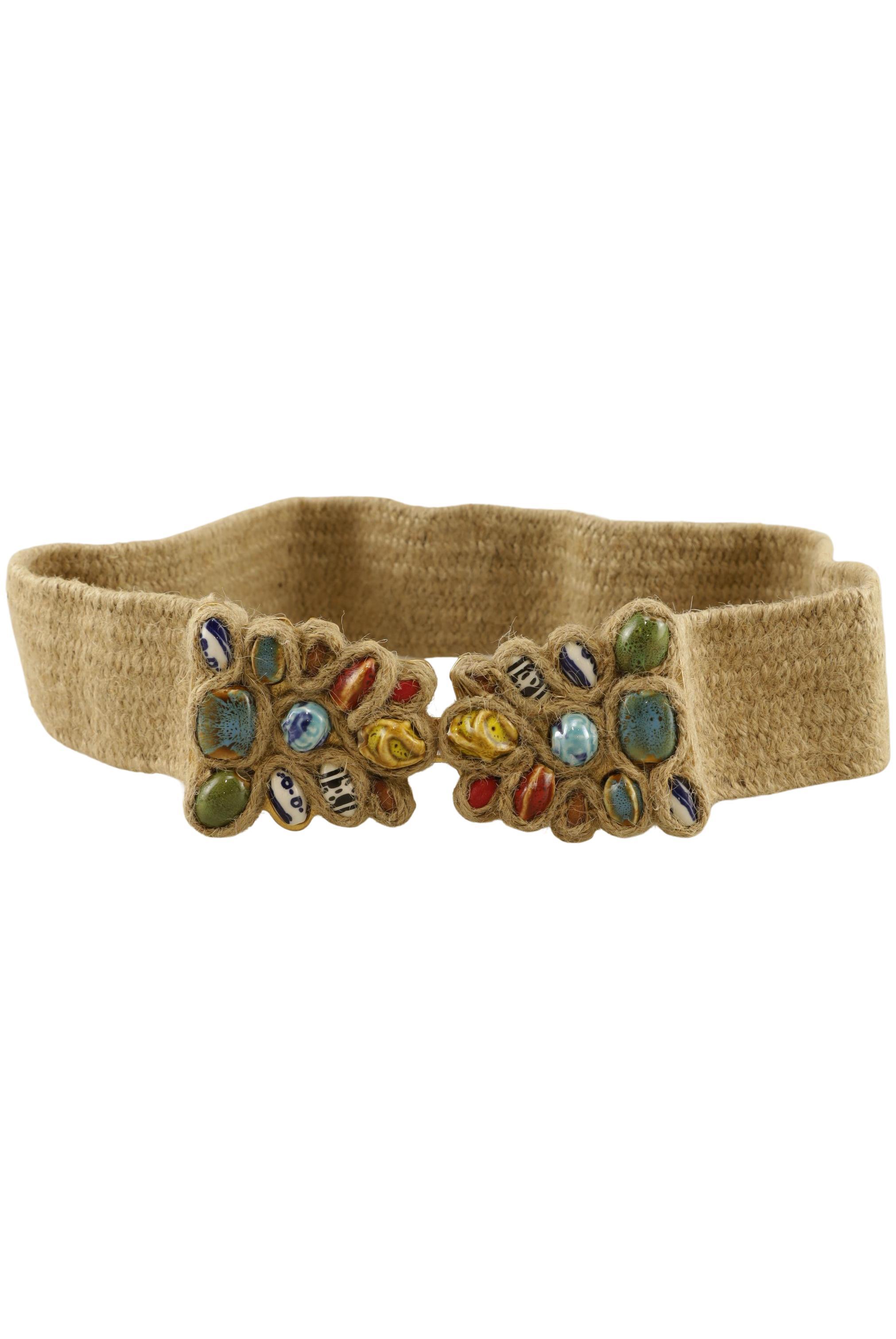 Zara Damen Gürtel, Gr. 90, beige, kein Etikett Image