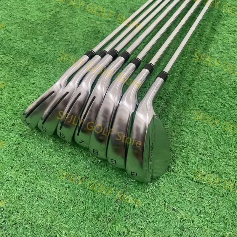 2025 New The fifth generation 790 golf clubs golf Irons silver p 790 Golf Irons 4-9P Steel/Graphite Shaft R/S Flex 7pcs