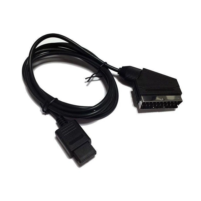 Câble péritel rvb de 1.8m pour cordon AV N64 NGC SFC pour ligne d'extension de câble vidéo de Console Nintendo Super Gamicom Gamecube