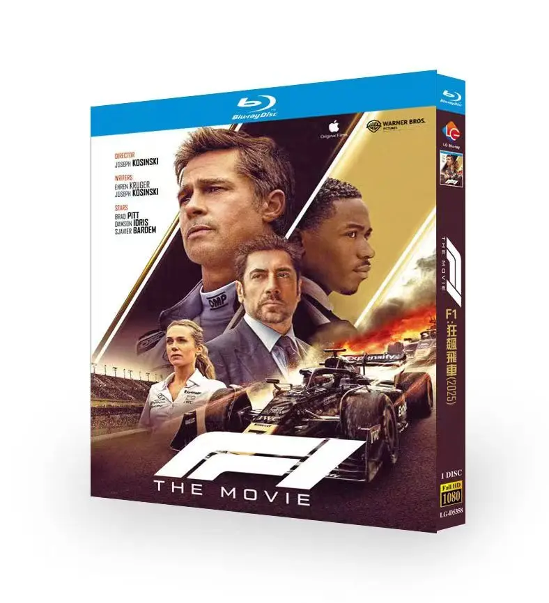 F1: Le film (2025), disques Blu-ray BD