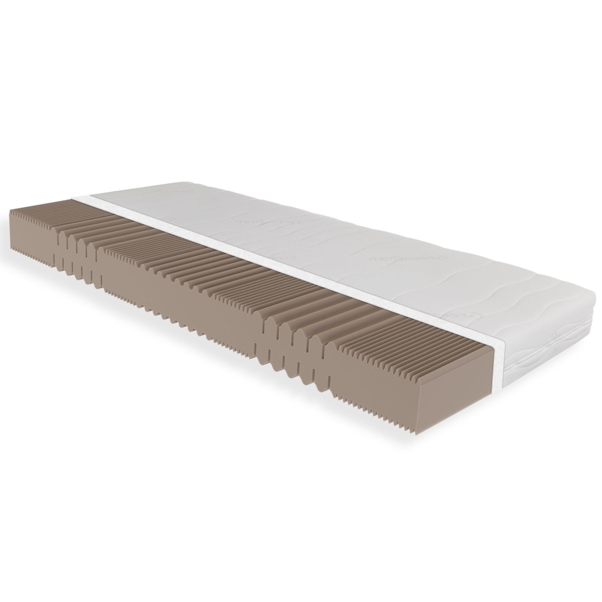 Sleepneo Matratze 90x200 cm, Höhe 18cm, hochwertiger Bezug aus GREENFIRST Doppeltuch, Kaltschaummatratze 90x200, Härtegrad H3 - bis 150kg, atmungsaktiv Image