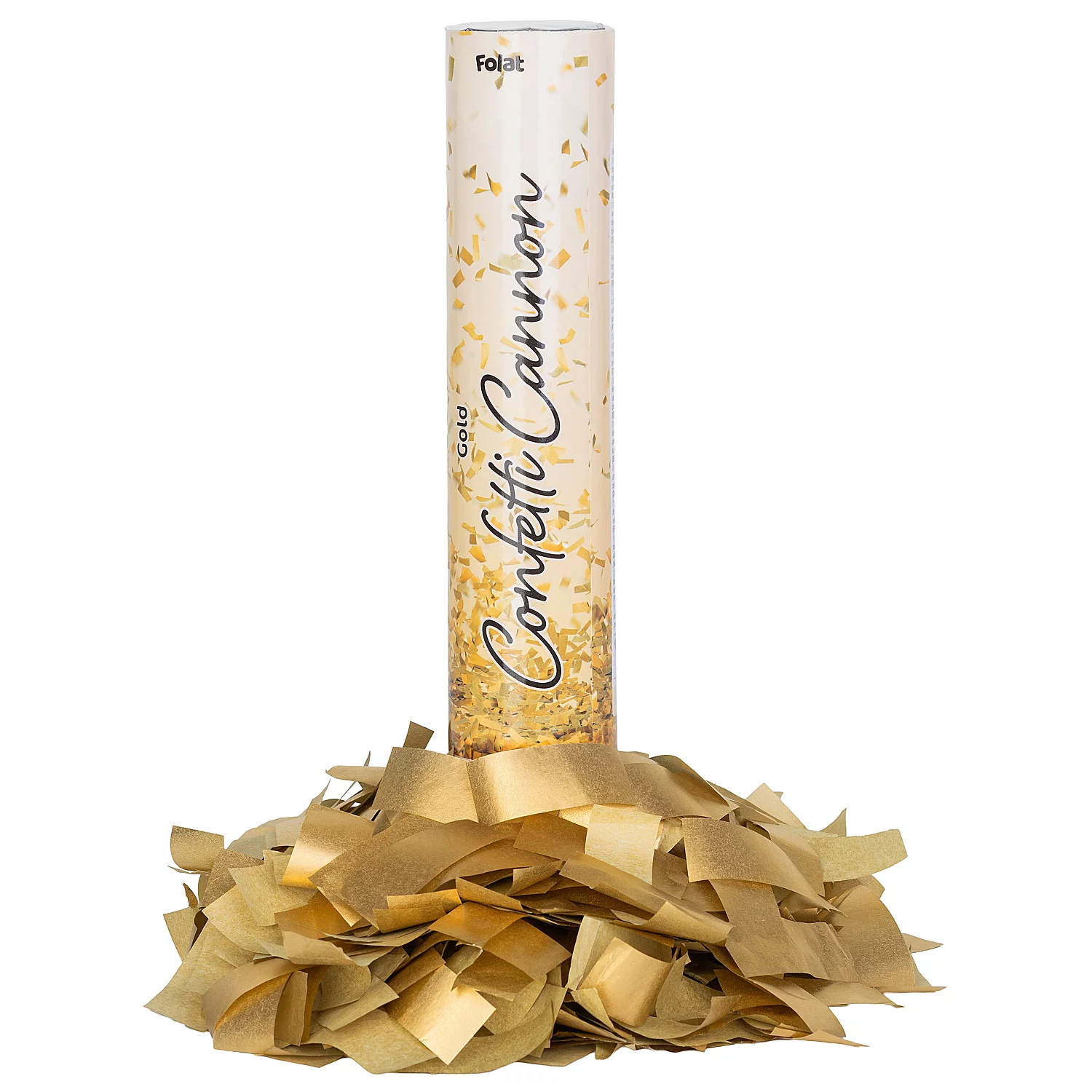 Konfetti-Kanone, gold, 28 cm Image